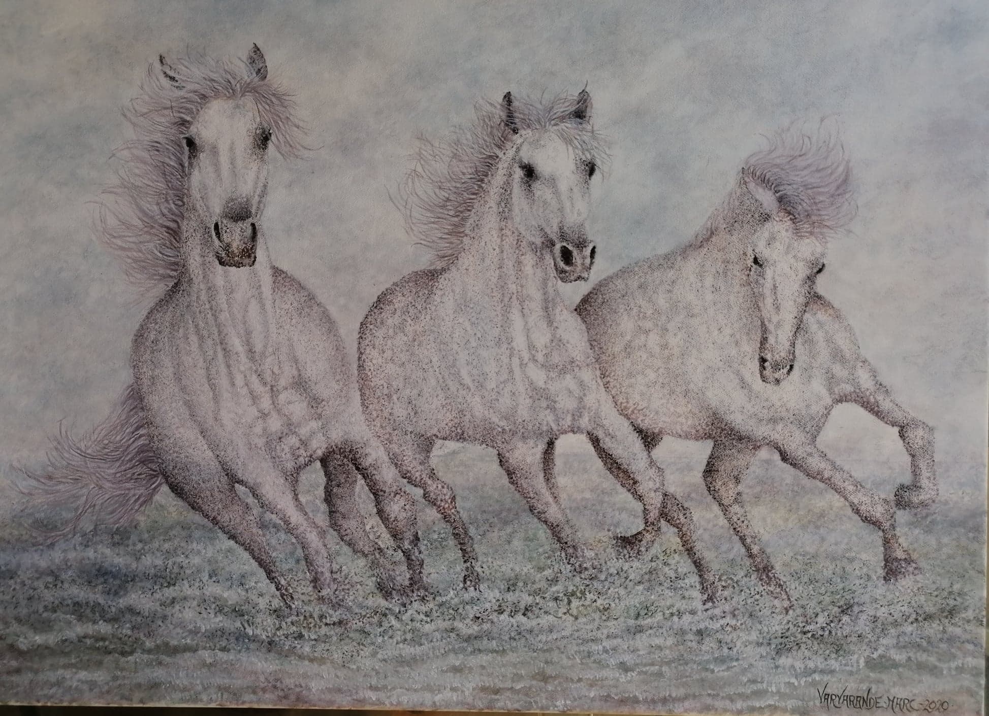 huile sur toile