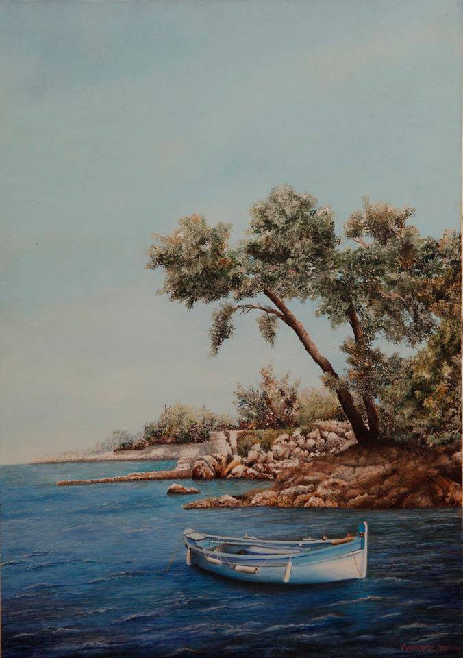 Îles des Embiez ,( var ) huile sur toile 92 cm x 65 cm Îles_des_Embiez_huile_sur_toile_92x65_cm